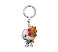 Funko POP! Keychain: My Hero Academia (MHA) - Todoroki - Metallico - My Hero Academia And 2 - Mini Figura in Vinile da Collezione Novità Portachiavi - Riempitivi per Calze - Idea Regalo - Anime Fans