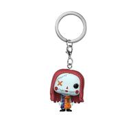 Nightmare Before Natale Pop! Vinile Portachiavis 4 Cm Patchwork - Sally Funko