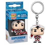 Dc Comics Holiday 2022 Pocket Pop Vinile Portachiavis 4 Cm Superman Display (12