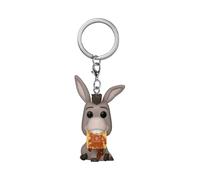 Funko Pop! Keychain: Shrek DW 30th - Donkey - Shrek Franchise - Mini Figura in Vinile da Collezione Novità Portachiavi - Riempitivi per Calze - Idea Regalo - Merchandising Ufficiale - Movies Fans