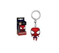 Funko Pop! Keychain: Spiderman No Way Home 2021 - Spider-Man - Leaping SM3 - Mini Figura in Vinile da Collezione Novità Portachiavi - Riempitivi per Calze - Idea Regalo - Merchandising Ufficiale