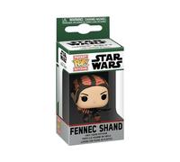 Funko POP! Keychain: Star Wars - Book Of Boba Fett - Fennec Shand - Star Wars: The Book Of Boba Fett - Mini Figura in Vinile da Collezione Novità Portachiavi - Riempitivi per Calze - Idea Regalo