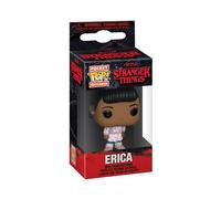 Funko POP! Keychain: Stranger Things - Erica Sinclair - Mini Figura in Vinile da Collezione Novità Portachiavi - Riempitivi per Calze - Idea Regalo - Merchandising Ufficiale - TV Fans