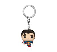 Funko Pop! Keychain: Superman 2025- Superman - Mini Figura in Vinile da Collezione Novità Portachiavi - Riempitivi per Calze - Idea Regalo - Merchandising Ufficiale