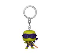 Funko Pop! Keychain: Teenage Mutant Ninja Turtles - (Teenage Mutant Ninja Turtles (TMNT)) Donatello - Tartarughe Ninja - Mini Figura in Vinile da Collezione Novità Portachiavi - Idea Regalo