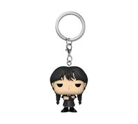 Funko Pop! Keychain: Wednesday - Wednesday- Mini Figura in Vinile da Collezione Novità Portachiavi - Riempitivi per Calze - Idea Regalo - Merchandising Ufficiale - TV Fans - Minifigure
