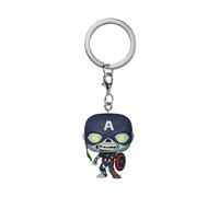Funko Pop! Keychain: What If - Keychain 1 - Marvel What If- Mini Figura in Vinile da Collezione Novità Portachiavi - Riempitivi per Calze - Idea Regalo - Merchandising Ufficiale - TV Fans