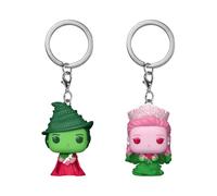 Funko Pop! Keychain: Wicked 2 Pack - Glinda & Elphaba - (Ombre) - Wicked Part 1 - Mini Figura in Vinile da Collezione Novità Portachiavi - Riempitivi per Calze - Idea Regalo - Movies Fans