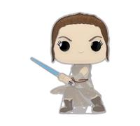Funko Pop! Large Enamel Pin STAR WARS: REY - Rey Spille Smaltate - Spilla da Collezione Carina - per gli Zaini & Borse - Idea Regalo - Merchandising Ufficiale - Movies Fans