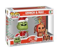 Funko Pop Books: How The Grinch Stole Christmas - Grinch and Max, 2-Pack