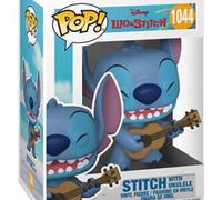 Lilo & Stitch Disney Funko POP Animazione Vinile Figura Stitch con Ukulele 9 cm