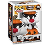Looney Tunes POP Television Vinyl Figure Halloween Sylvester w/Pumpkin 9 cm