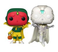 Funko Pop Lotto Bundle Di 2 Marvel Comics Wandavision - Vision, Halloween Vision
