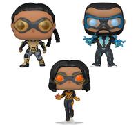 Funko Pop Lotto Bundle Di 3 DC BLACK LIGHTNING, LIGHTNING, THUNDER