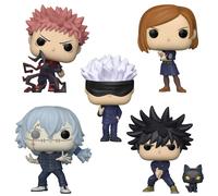 Funko Pop Lotto Bundle Di 5 Jujutsu Kaisen - GOJO, MAHITO, MEGUMI, NOBARA, YUJI