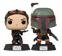Funko Pop Lotto Pacchetto Di 2 Star Wars Libro Boba Fett - Fett, Fennec Shand
