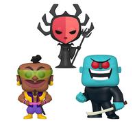 Funko Pop Lotto Pacchetto Di 3 Samurai Jack - Da Samurai,High Priestess,Guardian