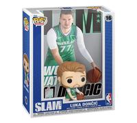 NBA Dallas Mavericks Funko POP con Cover: Slam Vinile Figura Luka Doncic 9 cm