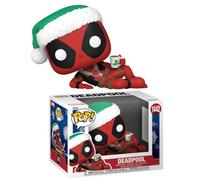 FUNKO POP MARVEL (1442) DEADPOOL - VINYL FIGURE 9CM CHRISTMAS HOLIDAY NATALE