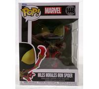 Funko Pop Marvel 1448 Miles Morales Iron Spider Figura In Vinile