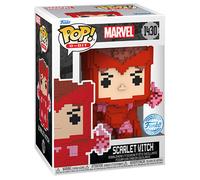 Funko Pop! Marvel: 8-Bit - Scarlet Witcht Witch - Marvel Comics - Fumetti Marvel - Figura in Vinile da Collezione - Idea Regalo - Merchandising Ufficiale - Giocattoli per Bambini e Adulti