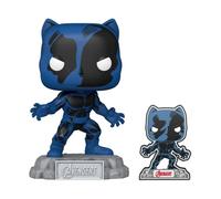 Funko Pop! Marvel: A60- Comic Black Panther With Enamel Pin - Marvel Comics - Fumetti Marvel - Esclusiva Amazon - Figura in Vinile da Collezione - Idea Regalo - Merchandising Ufficiale