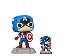 Funko POP Marvel: Avengers: Beyond Earth's Mightiest - Captain America with Pin