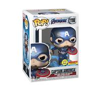Funko POP Captain America Avengers: Endgame Marvel 1198 Exclusive GITD