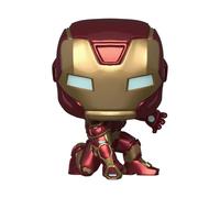 Marvel Avengers Funko Pop Game Vinile Figura Iron Man Stark Tuta Tecnica 9 cm