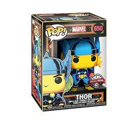 Marvel Black Light Funko POP Super Eroi Vinile Figura Thor 9 cm Esclusiva