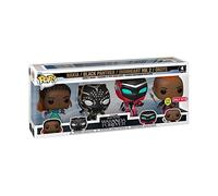 Funko Pop! Marvel: Black Panther Wakanda Forever 4pk (GW) (Exc), statuetta da collezione in vinile - 69112
