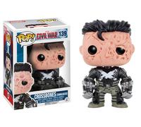 Funko Pop Marvel: Captain America Civil War - Crossbones (Unmasked Limited Excl
