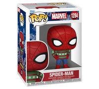 Funko Pop Marvel Comics Spiderman Holiday Sweater Figura in vinile dai 3 anni in