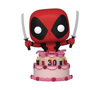 Funko Pop! Marvel: Deadpool 30th - Deadpool in Cake - Figura in Vinile da Collezione - Idea Regalo - Merchandising Ufficiale - Giocattoli per Bambini e Adulti - Comic Books Fans