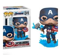 FUNKO POP MARVEL: ENDGAME- CAPTAIN AMERICA CON SCUDO ROTTO