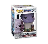 Funko Pop! Marvel: Endgame - Casual Thanos with Gauntlet - Avengers - Figura in Vinile da Collezione - Idea Regalo - Merchandising Ufficiale - Giocattoli per Bambini e Adulti - Movies Fans