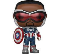 Funko Pop Marvel Falco E Il Soldato D'Inverno Capitano America (Sam Wilson) Vin