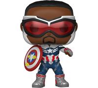 Funko POP Marvel: Falcon E Il Soldato D'Inverno - CAPTAIN AMERICA (SAM WILSON) w