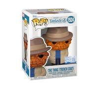 Funko Pop! Marvel: Fantastic Four (2025)- The Thing (Trench Coat) - Esclusiva Amazon - Figura in Vinile da Collezione - Idea Regalo - Merchandising Ufficiale - Giocattoli per Bambini e Adulti