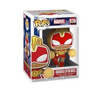 Funko POP! Holiday - Captain Marvel - Marvel Comics - Fumetti Marvel - Figura in Vinile da Collezione - Idea Regalo - Merchandising Ufficiale - Giocattoli per Bambini e Adulti - Comic Books Fans