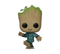 Funko Pop! Marvel: Guardians Of The Galaxy - Groot PJs - (dancing) - Groot Shorts - Figura in Vinile da Collezione - Idea Regalo - Merchandising Ufficiale - Giocattoli per Bambini e Adulti - TV Fans