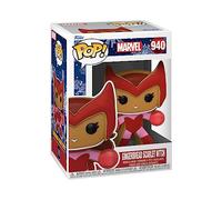 Funko Pop Scarlet Witch Holiday Gingerbread 940 Marvel Originale Nuovo