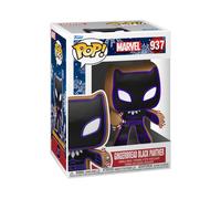 Funko Pop Marvel: Holiday - Black Panther - Marvel Comics - Fumetti Marvel - Fi