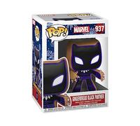 Funko Pop! Marvel: Holiday - Black Panther - Marvel Comics - Fumetti Marvel - Figura in Vinile da Collezione - Idea Regalo - Merchandising Ufficiale - Giocattoli per Bambini e Adulti
