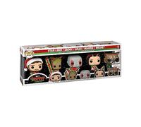 Funko Pop! Marvel: Holiday - Starlord, Groot, Drax, Mantis e Rocket Raccoon - Guardiani della Galassia 5 Pack - Fumetti Marvel - Esclusiva Amazon - Figura in Vinile da Collezione