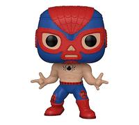 Funko Pop Marvel: Luchadores-Spider-Man Giocatollo, Multicolore, 53862, Misura Standard