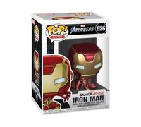 Marvel Avengers Funko Pop Game Vinile Figura Iron Man Stark Tuta Tecnica 9 cm