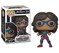 Funko Pop! Marvel: Marvel Avengers Game-Kamala Khan - (Stark Tech Suit - Figura in Vinile da Collezione - Idea Regalo - Merchandising Ufficiale - Giocattoli per Bambini e Adulti - Video Games Fans