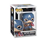Funko POP Marvel: MCU Archives - Cafa Ca - Captain America- Figura in Vinile da