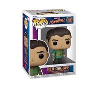 Funko POP! Marvel: Ms. Marvel - Red Dagger - Figura in Vinile da Collezione - Idea Regalo - Merchandising Ufficiale - Giocattoli per Bambini e Adulti - TV Fans - Figura da Collezione e da Esposizione